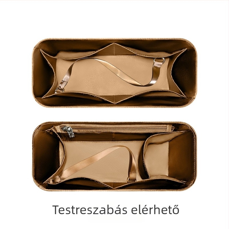 Hermès Lindy Belső Táska Szervező – Könnyű Velúr Szervező Selyem Béléssel, Kapacitás Növelés, Uniszex, 2025 Tavasz