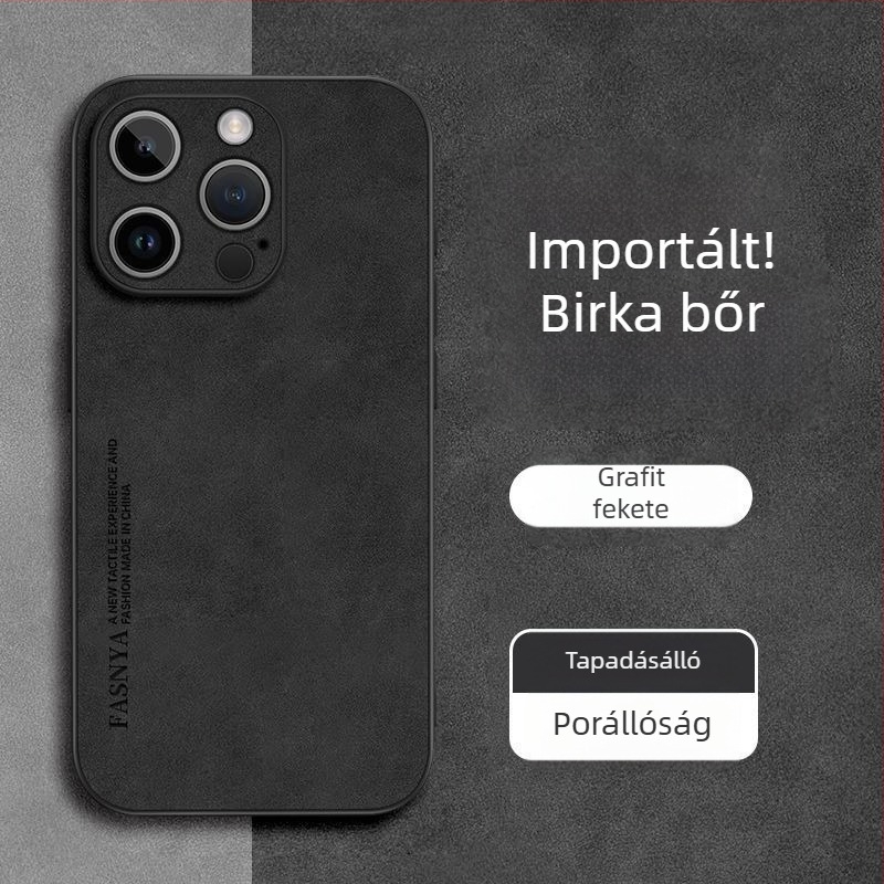 iPhone 14 tok – műbőr, retro stílus, összeszerelés