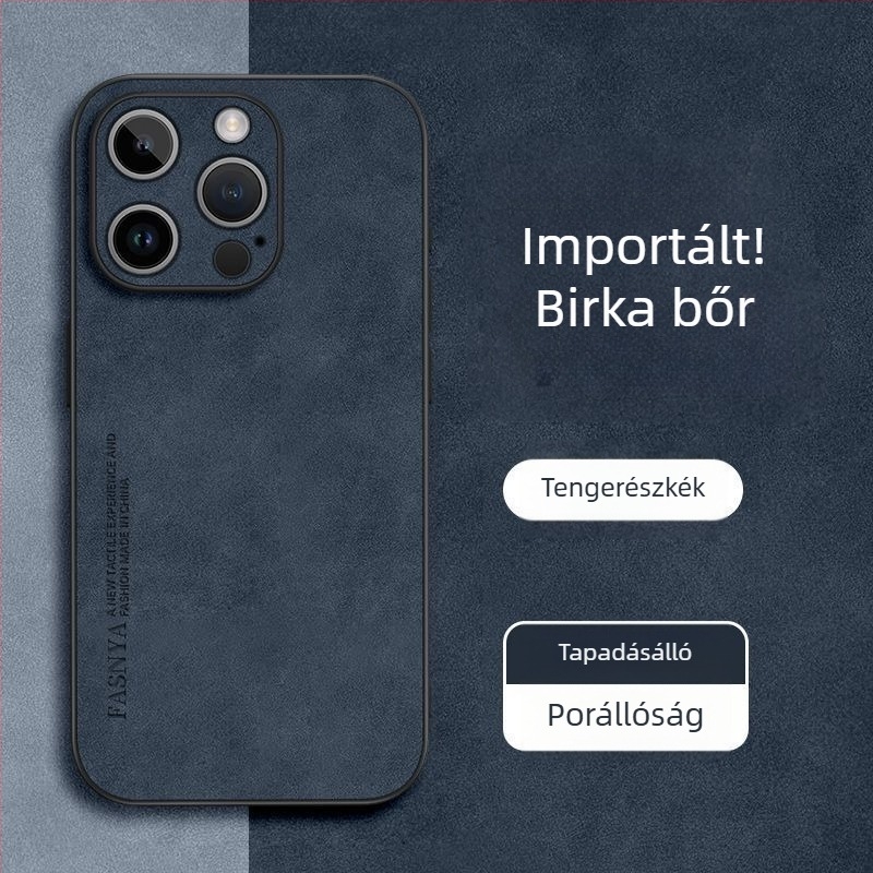 iPhone 14 tok – műbőr, retro stílus, összeszerelés