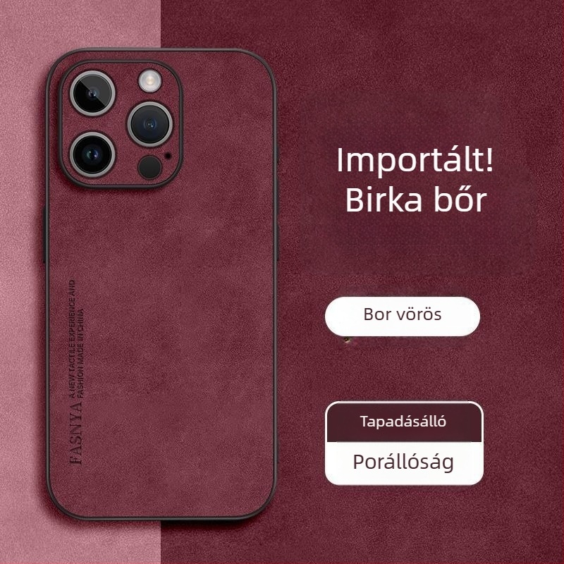 iPhone 14 tok – műbőr, retro stílus, összeszerelés