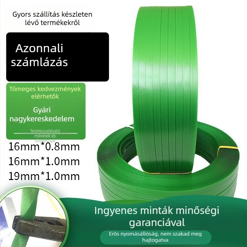 Huge PET csomagoló szalag, modell 1608, erős, csomagoláshoz