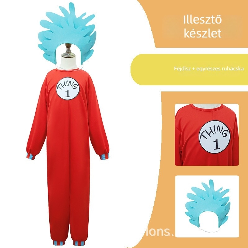 Gyermekek színpadi jelmeze Cosplayhoz, Jinglong Clothing, poliészter anyag 90–95%, uniszex, 17 év alattiaknak