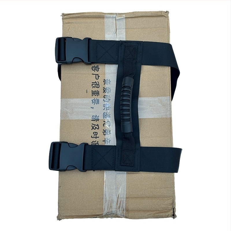 H-alakú hordpánt hordozáshoz, nehéz tárgyakhoz, megerősített csattal, nylon szövésű