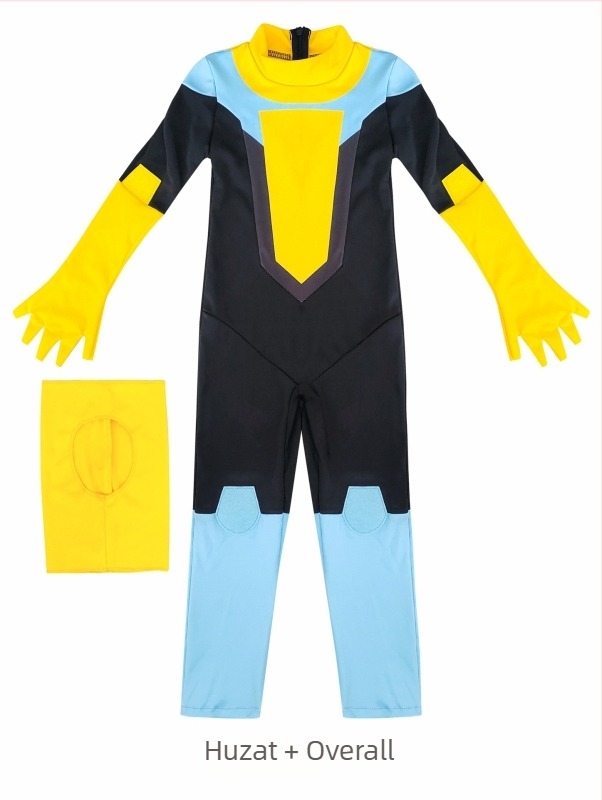 Halloween gyerekeknek szóló jelmez előadásra, cosplayhez és iskolai bulikhoz, uniszex, 95% poliészter.