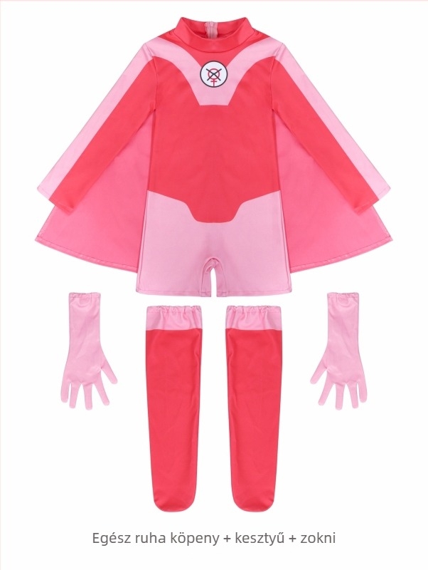 Halloween gyerekeknek szóló jelmez előadásra, cosplayhez és iskolai bulikhoz, uniszex, 95% poliészter.