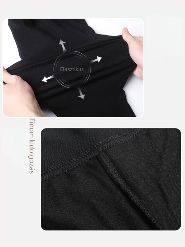 Női fekete táncpantalon, hosszú, enyhén bővülő szárú, modern táncra és mindennapi gyakorlásra