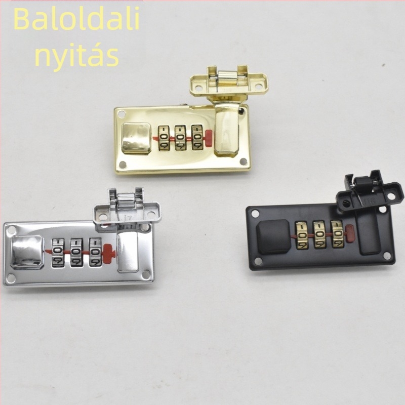Kofferzár numerikus kombinációval, SY-3363 modell, műanyag, modern minimalist stílus