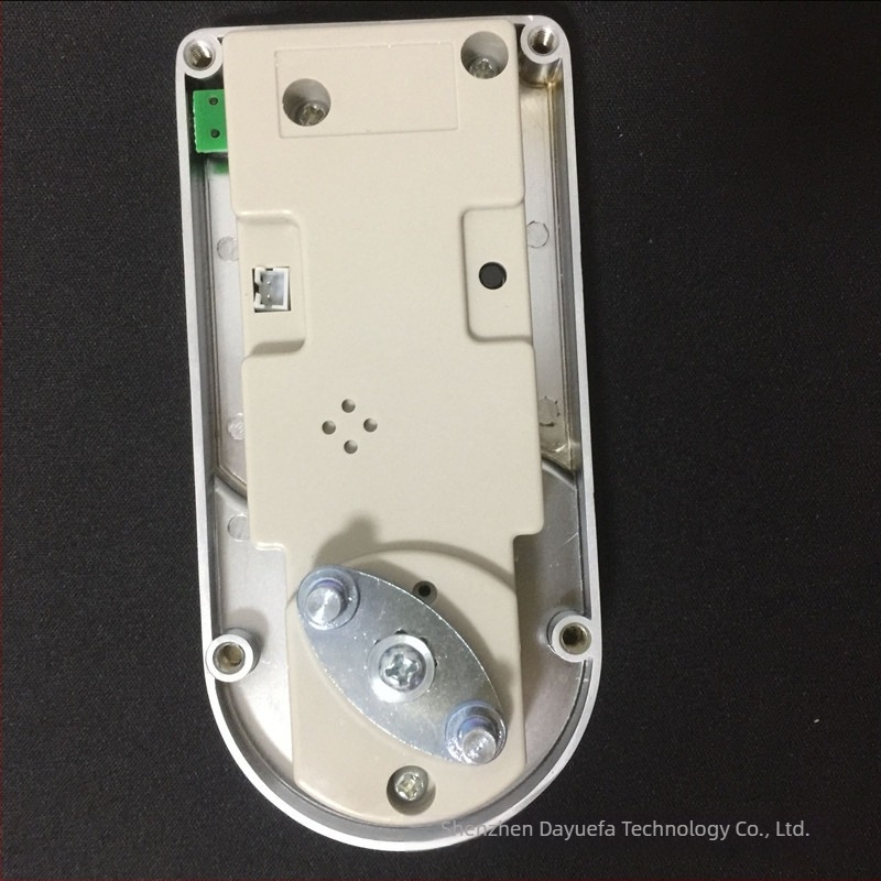 Elektronikus szekrényzár jelszóval, modell 108, cinkötvözet, fémszekrényekhez, 8 mm záródugó