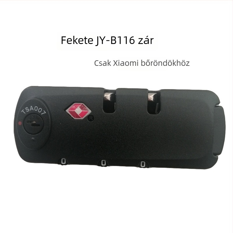 Poggyász jelszavas zár – cipzárzár, TSA002 modell, SA007 kód