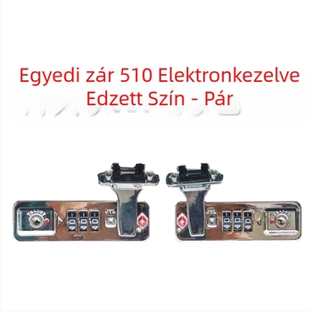 TSA007 poggyász zár alkatrészek — jelszavas zár, ABS anyag, lopás elleni