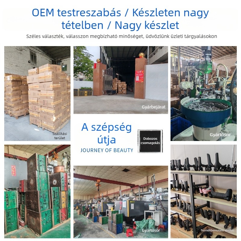 Poggyászkerék – univerzális, csendes, kopásálló TPE kerék PP tokozással és PA tartóval (csere)
