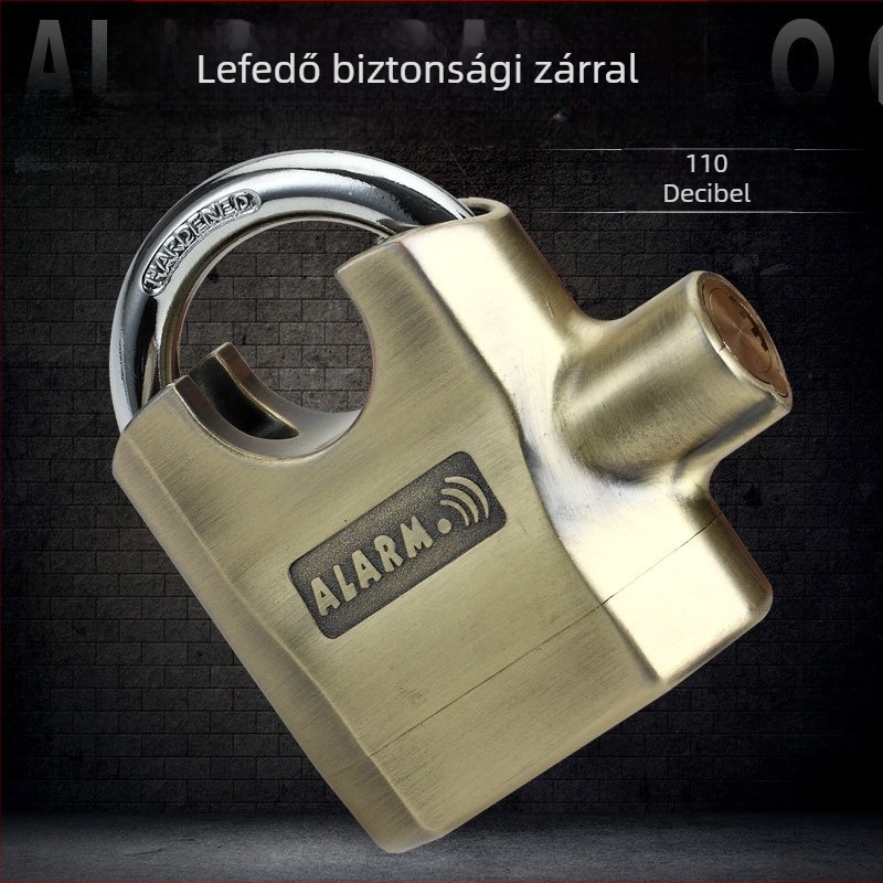 DF riasztóval ellátott lakat ajtókhoz és ablakokhoz, modell 8325L, ötvözet acélból, háztartási használatra