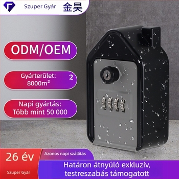 Jinhao által tervezett teljes fém dupla nyitású jelszavas kulcstartó – Modell G25, alumínium ötvözet, modern minimalist stílus