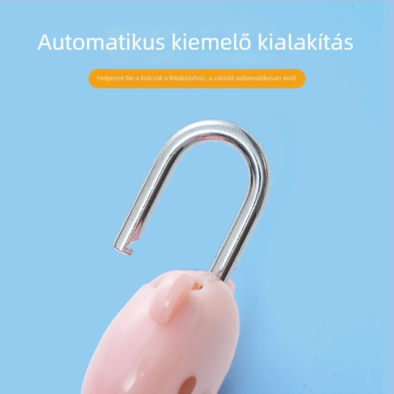 Bear lock háztartási lakat – Modell Bear lock, anyag Vas + ABS, táskákhoz, fiókokhoz és dobozokhoz, modern minimalista stílus