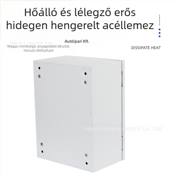 JXF1 Falra szerelt vezérlő doboz villamos elosztáshoz, felületre szerelve, hidegen hengerelt acél, IP35, 1–6 áramkör