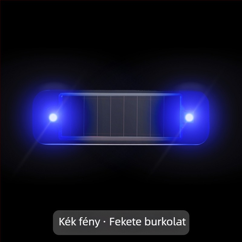 Autó napelemes riasztó LED fény, vezeték nélküli telepítés nélkül, Deep Steam márka, általános kompatibilitás, lélegző dekoratív LED fény