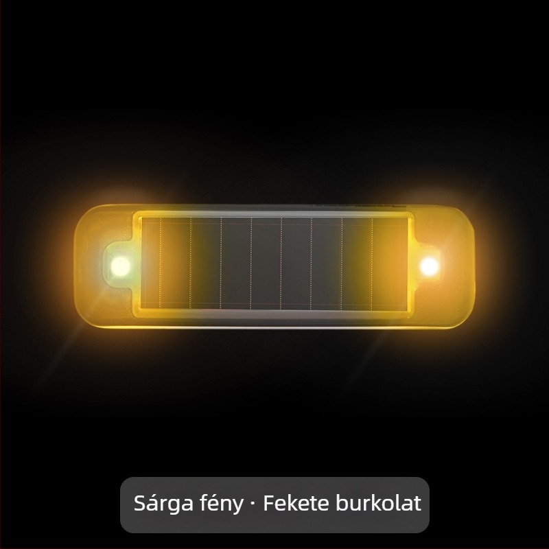 Autó napelemes riasztó LED fény, vezeték nélküli telepítés nélkül, Deep Steam márka, általános kompatibilitás, lélegző dekoratív LED fény