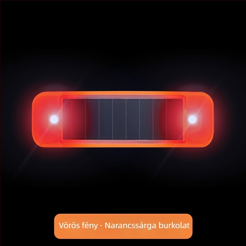 Autó napelemes riasztó LED fény, vezeték nélküli telepítés nélkül, Deep Steam márka, általános kompatibilitás, lélegző dekoratív LED fény
