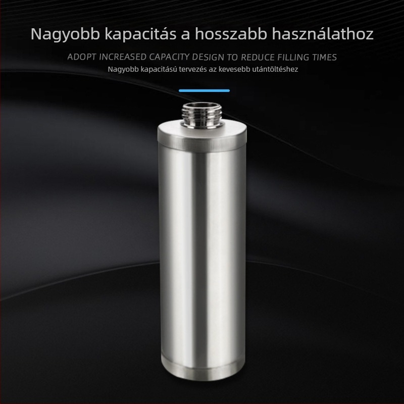 Konyhai mosogató mosószappan adagoló, rozsdamentes acél, modern minimalista stílus, általános célú, CISQU