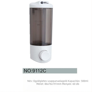 Egyfejes szappanadagoló, műanyag, Jin laishi, modern minimalista stílus