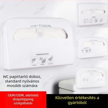 Kaiheng 502a Műanyag Falra Szerelhető Toalett Papír Doboz, Vízálló, Többcélú