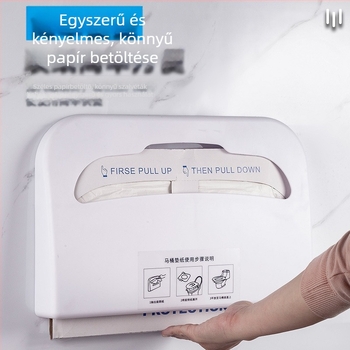 Kaiheng 502a Műanyag Falra Szerelhető Toalett Papír Doboz, Vízálló, Többcélú