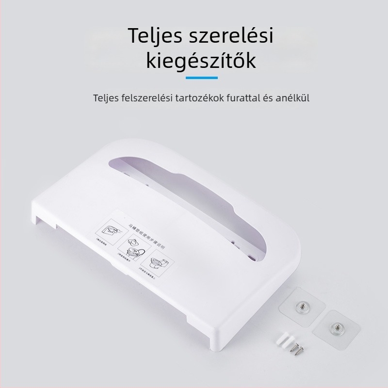 Kaiheng 502a Műanyag Falra Szerelhető Toalett Papír Doboz, Vízálló, Többcélú