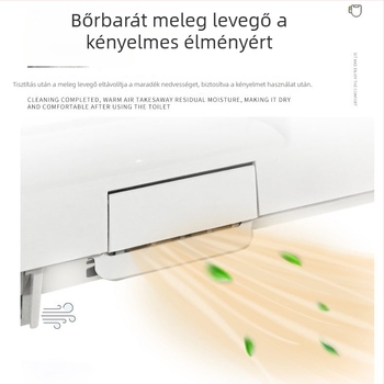 LB-302C Okos WC-fedél bidével és automata szárítással – PP anyag, azonnali felmelegítés, vízhőmérséklet-szabályozás, ülés melegítés