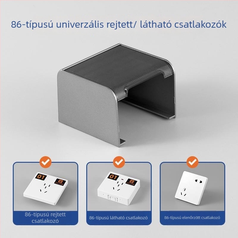 Csavaros típusú vízálló doboz intelligens vécé rosszul illesztett aljzathoz, védőfedél a vízleeresztő kapcsolóhoz