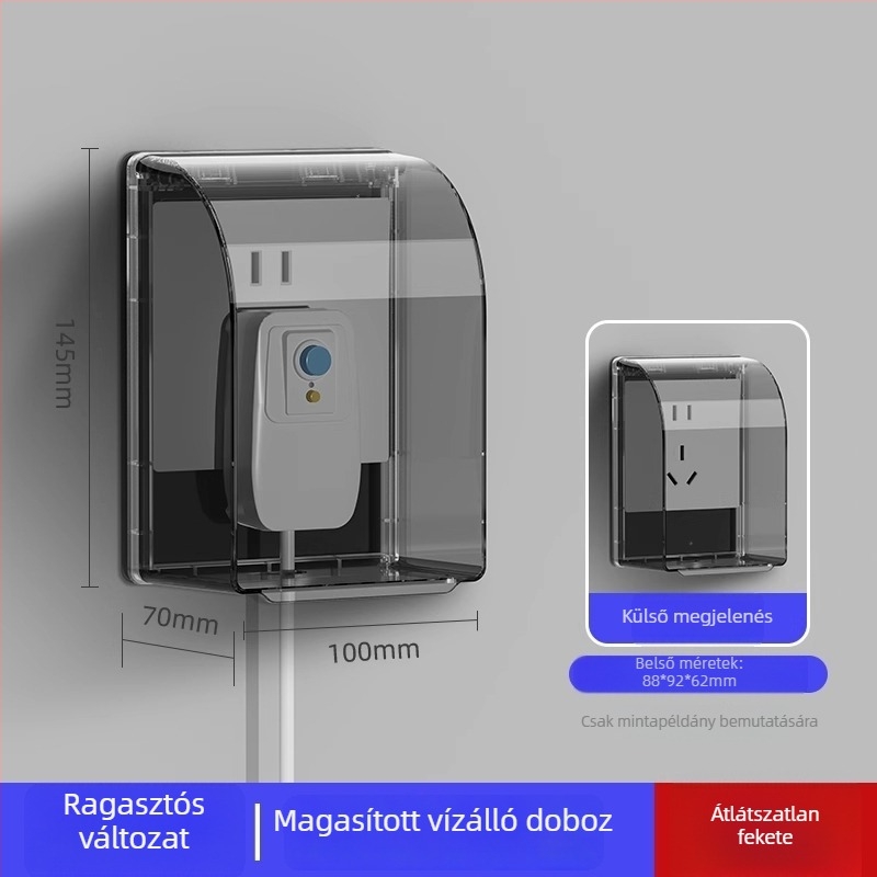 86-típusú leválasztható vízálló fedél fürdőszobai aljzathoz és bojlerkapcsolóhoz