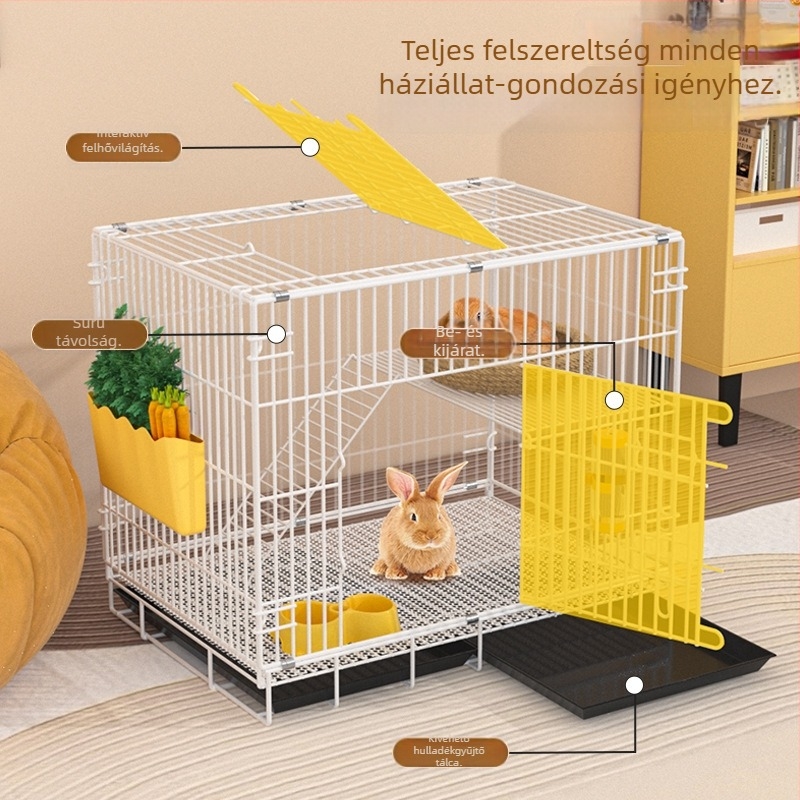 Nyúlketrec - fém kivitel, Márka 111111, Modell Secure Pet Rabbit Cage, Termék kategória: Kisállat fészek