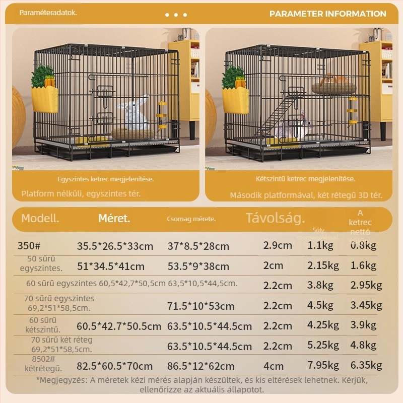 Nyúlketrec - fém kivitel, Márka 111111, Modell Secure Pet Rabbit Cage, Termék kategória: Kisállat fészek