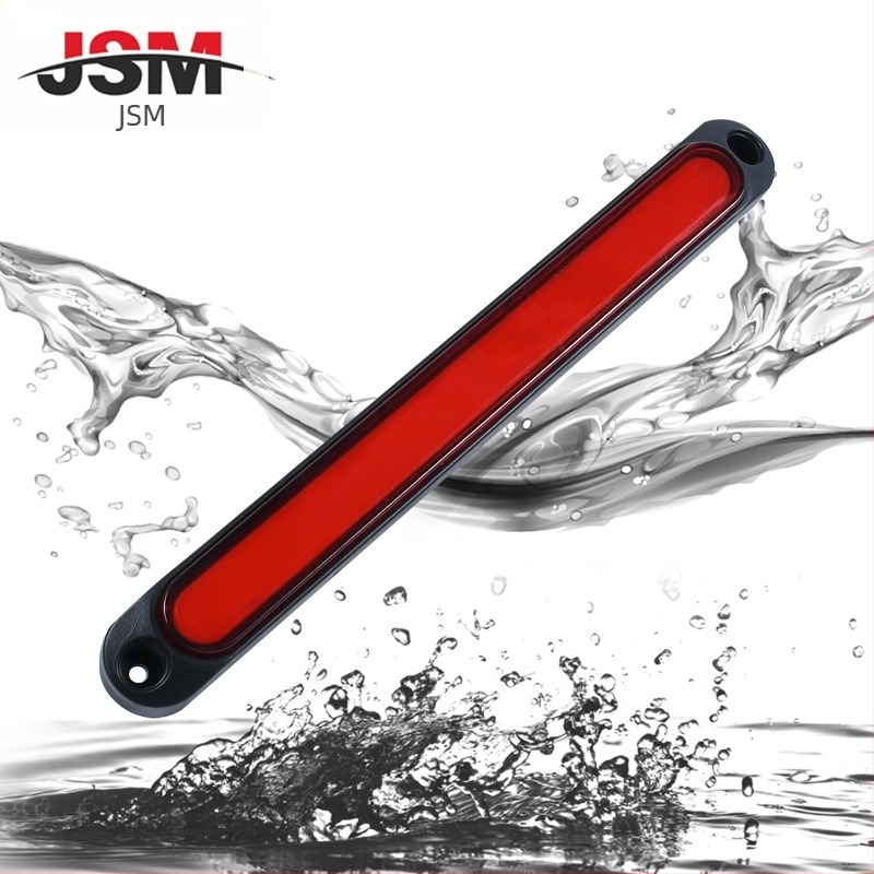 Kamionokhoz való LED hátsó lámpa, 15-LED fényvezető fény a fékhez, 24V, 5W, 6000K