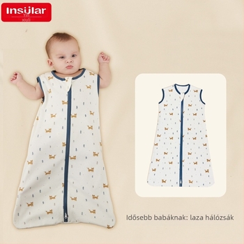 Pamut baba swaddle kokon alvózsák újszülötteknek