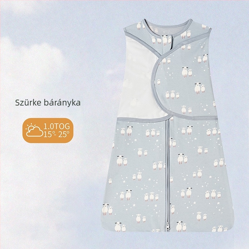 Pamut baba swaddle kokon alvózsák újszülötteknek