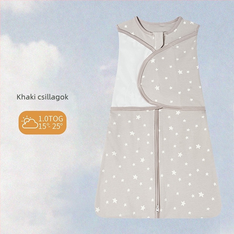 Pamut baba swaddle kokon alvózsák újszülötteknek