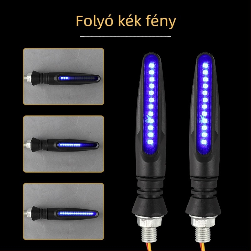 LED indexlámpa 12V-os elektromos járművekhez — Modell 018, 2W, LED fényforrás, élettartam 10000 óra