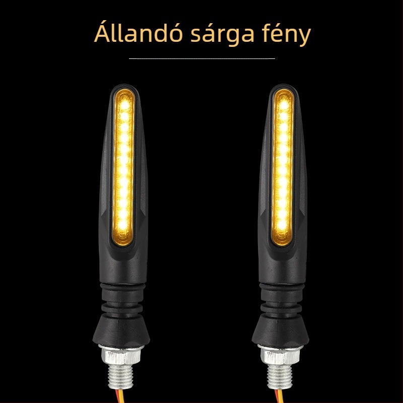 LED indexlámpa 12V-os elektromos járművekhez — Modell 018, 2W, LED fényforrás, élettartam 10000 óra