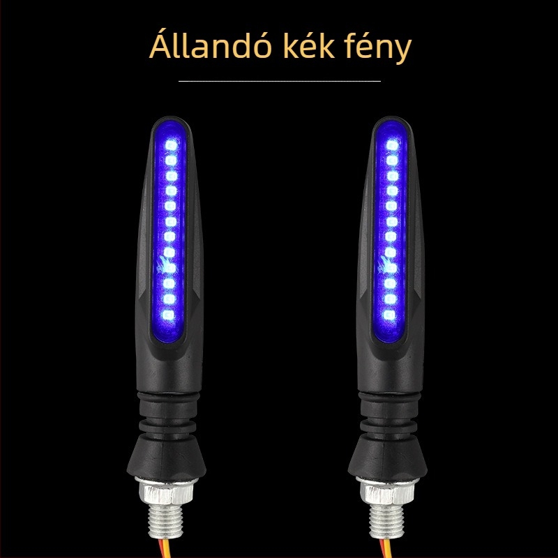 LED indexlámpa 12V-os elektromos járművekhez — Modell 018, 2W, LED fényforrás, élettartam 10000 óra