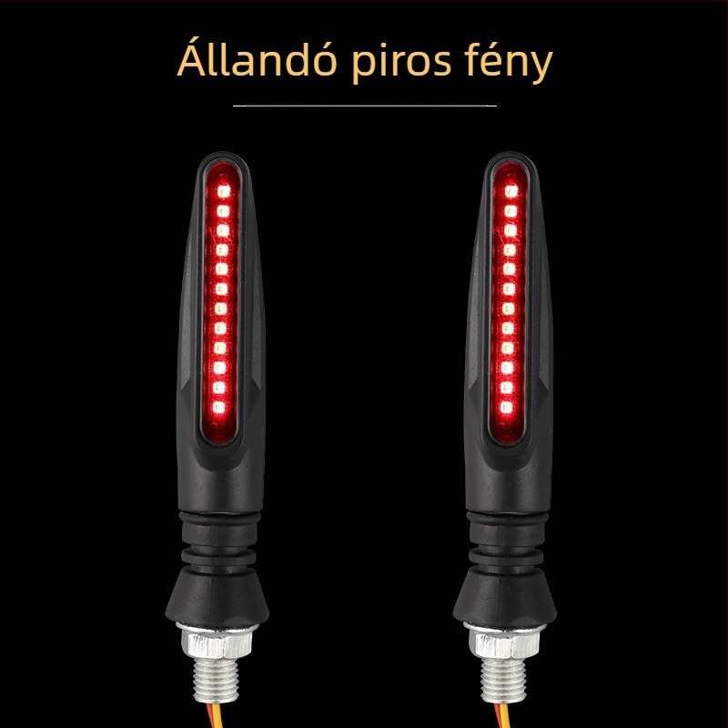 LED indexlámpa 12V-os elektromos járművekhez — Modell 018, 2W, LED fényforrás, élettartam 10000 óra