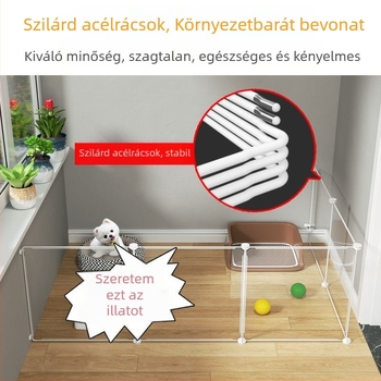 Moduláris beltéri állatkerítés kutyáknak (Anyag: Egyéb; Eredet: Egyéb; Kutyáknak)