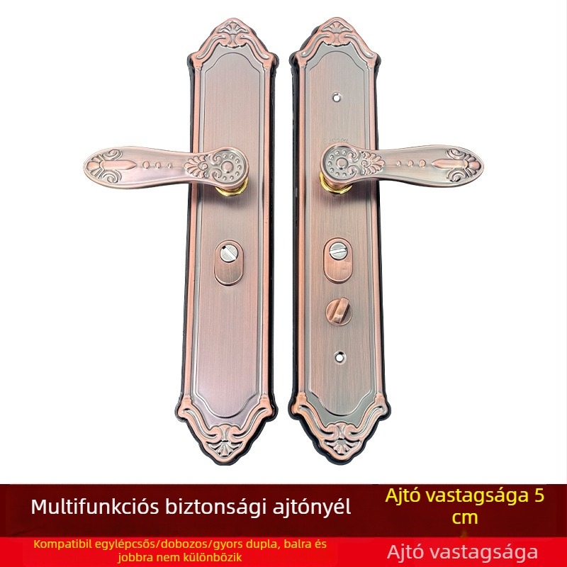 Xinpinfa rozsdamentes acél ajtókilincs záras, ősi retro fogantyú, modern minimalista dizájn