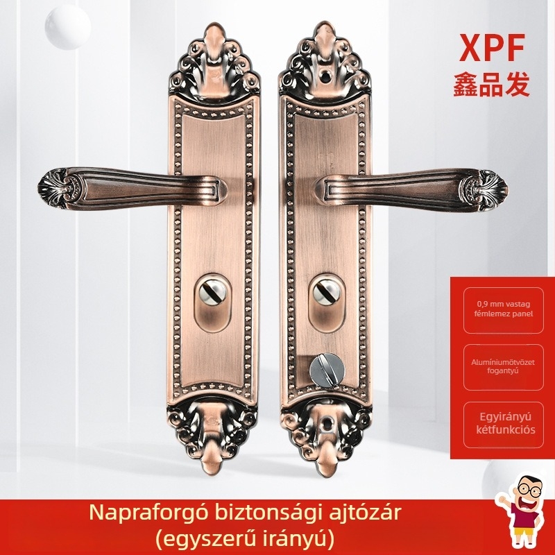Kezelőzár biztonsági ajtóhoz – modell 950001, alumínium, Xinpin hair márka, modern egyszerű stílus