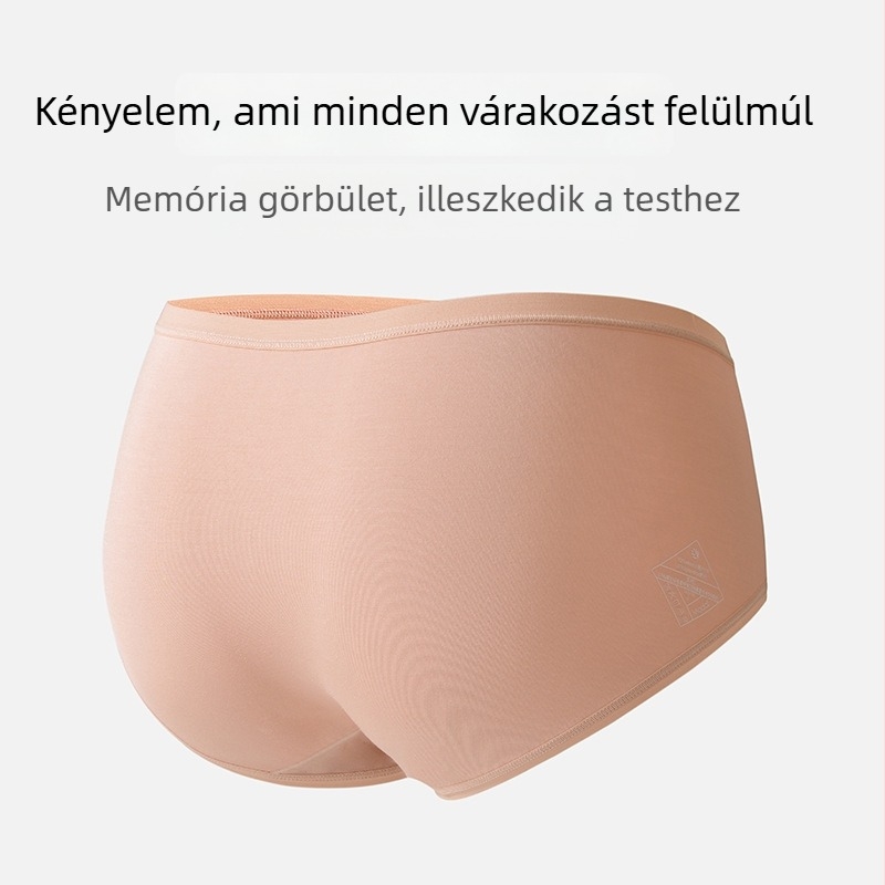 Női modal alsónemű, lélegző, antibakteriális, középső deréktáji szabás, 92% modal anyag, viszkóz betét (50–70%)