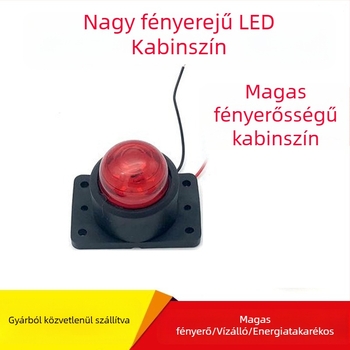 24V-os teherautóhoz LED saroklámpa — 5W, LED astigmatizmus, élettartam 20 000 óra (Modell: LED puha alsó saroklámpa)