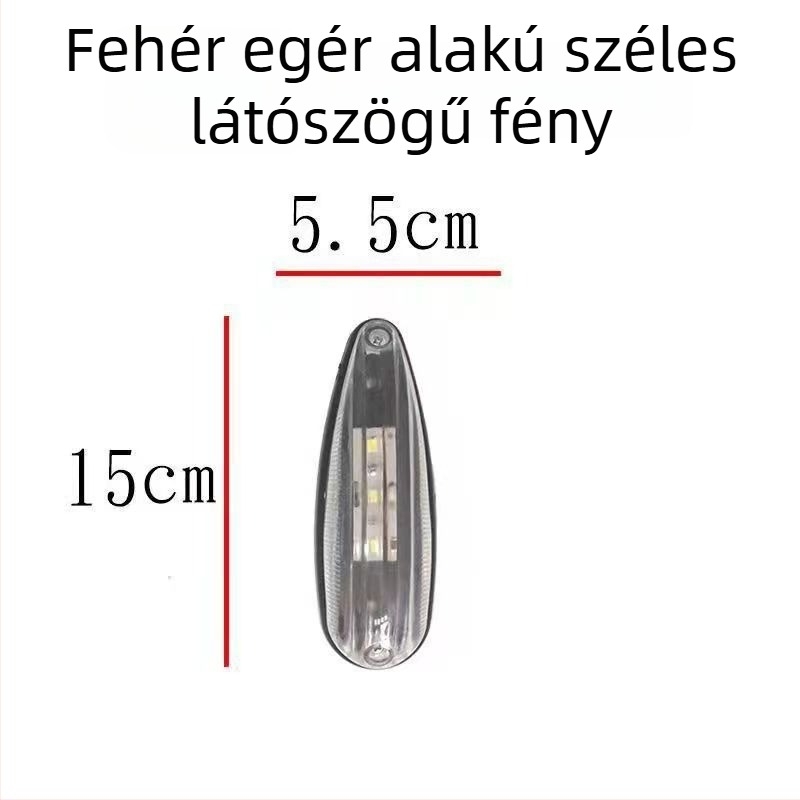 24V-os teherautóhoz LED saroklámpa — 5W, LED astigmatizmus, élettartam 20 000 óra (Modell: LED puha alsó saroklámpa)