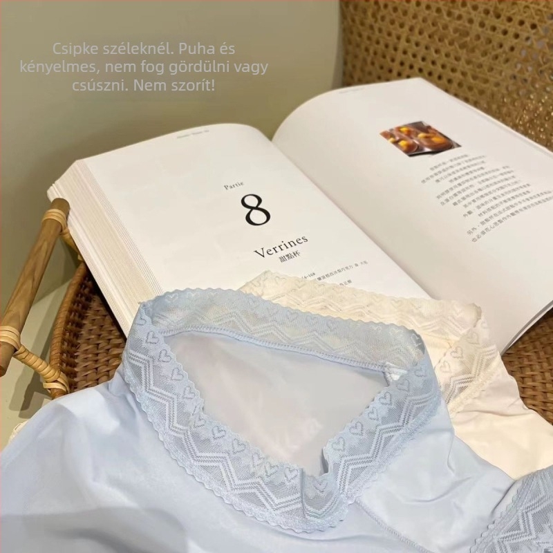 Női magas derekú alsó, lélegző Ice Silk anyag, fenékemelő, antibakteriális, gyors száradás