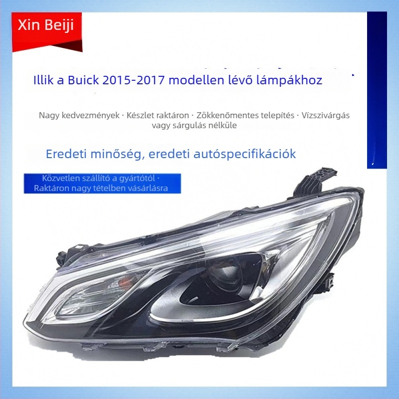 Buick Yinglang BKYL előre fényszóró összeszerelés, 12V halogén, 2015-2017