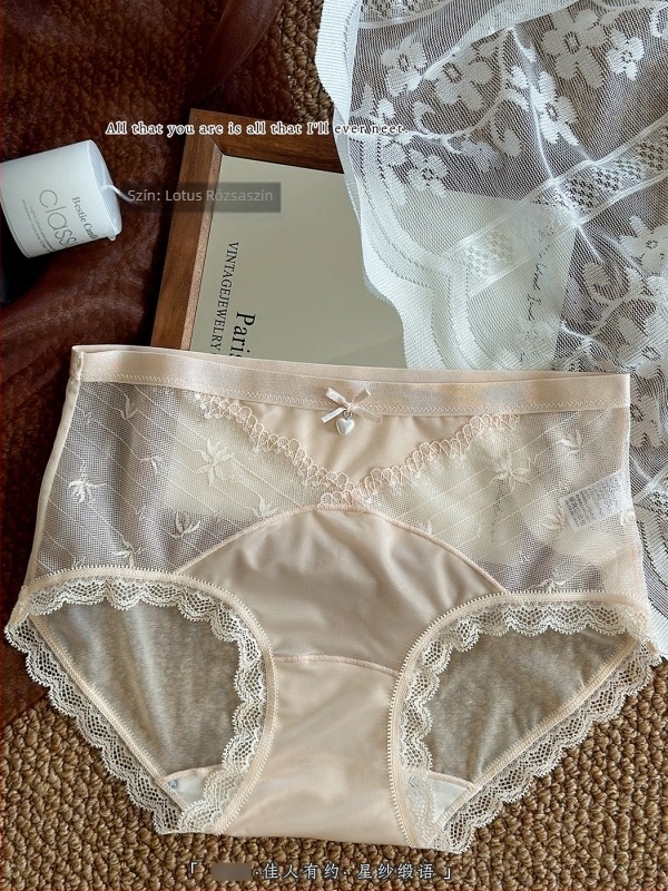 Női középmagasságú nylon bugyi, lélegző, gyorsan száradó kötött anyagból, egyszínű, belső modal bélés