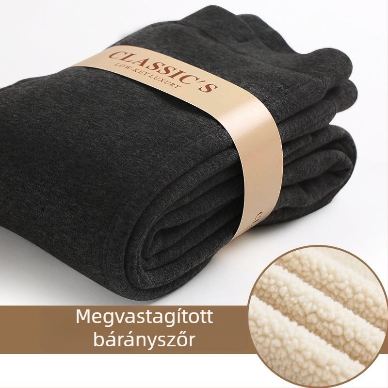 Plusz méretű fiúknak meleg termo alsó nadrág, fleece-béléssel, téli vastag